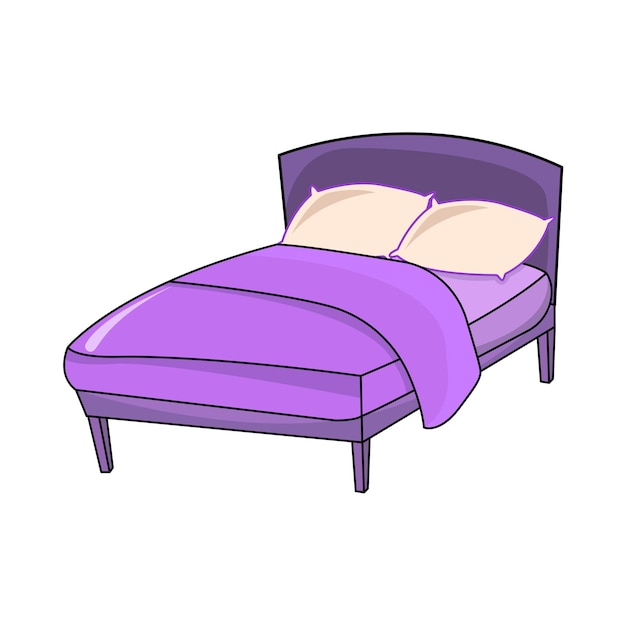 bed clip art 2024