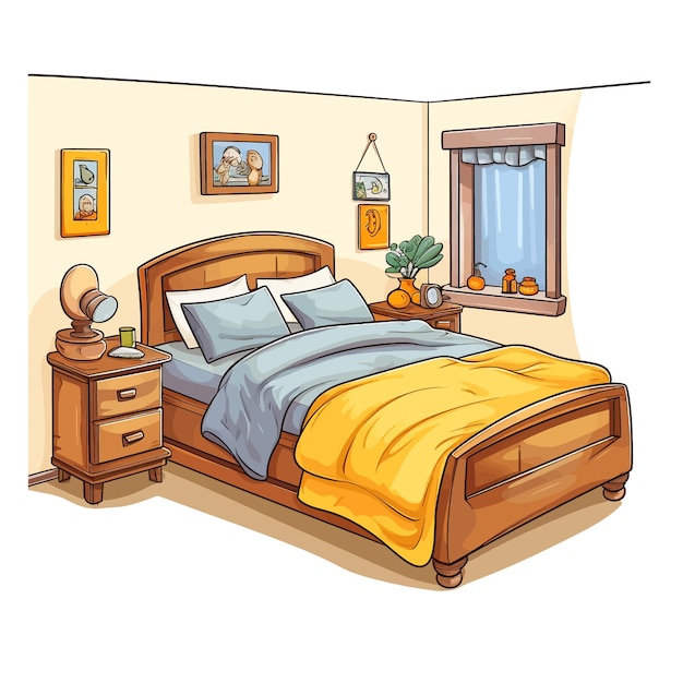 bedroom clipart