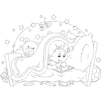 Bedtime » Coloring Pages » Surfnetkids