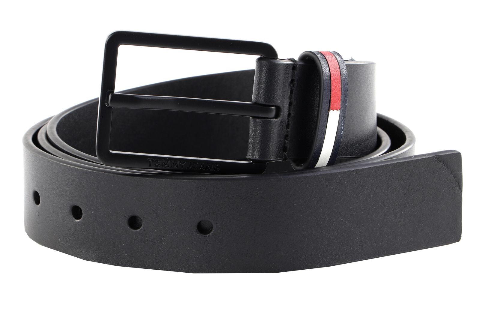 TOMMY HILFIGER TJM Leather Belts Leather Belt 3.5 W90 Black