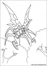 ben ten ultimate alien coloring pages