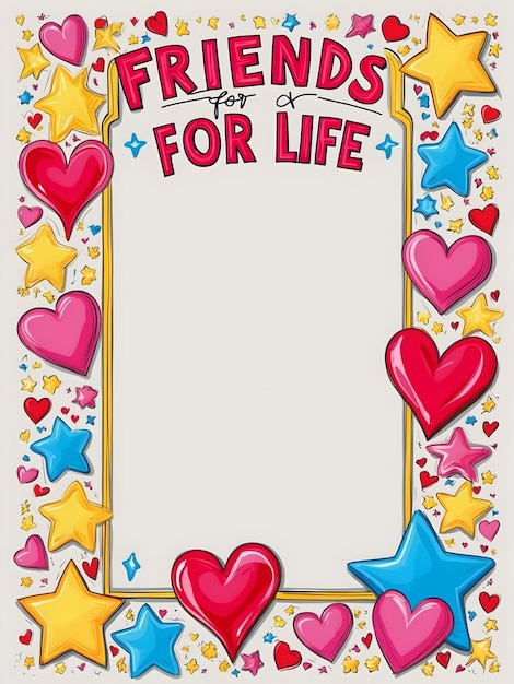 Friendship Frame Images - Free Download on clipart library