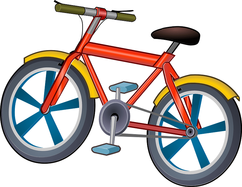 Bicycle - Free vector clipart images on clipart library.com