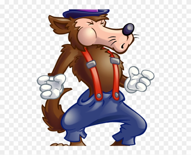 big bad wolf clipart