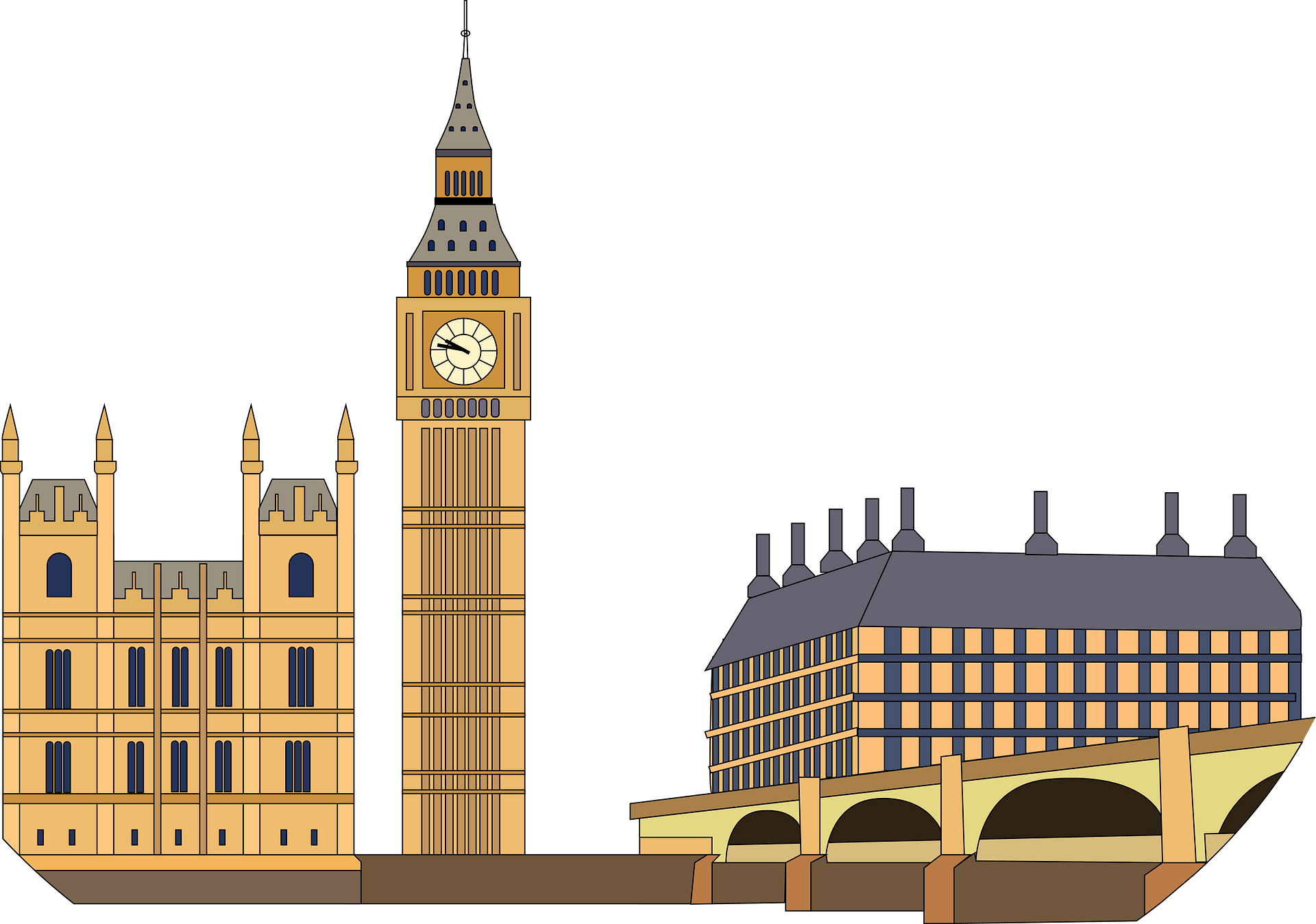 big ben clipart 2024