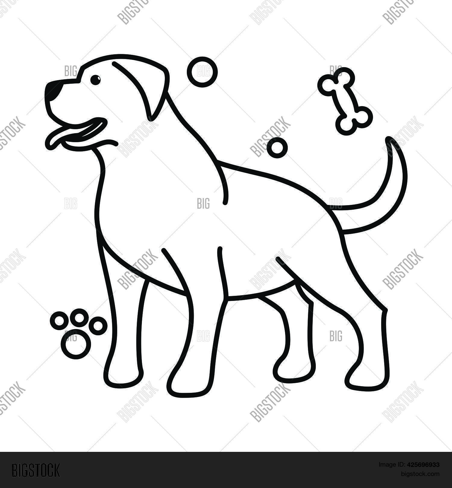 big dog clipart