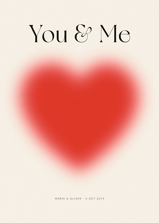 Big Heart Personal Poster