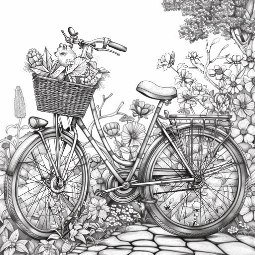bike coloring pages