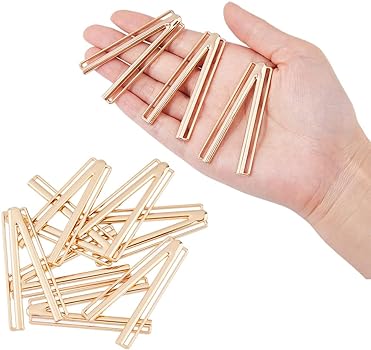 SUPERFINDINGS Bikini-Verschluss in V-Form, goldene Legierung,  Metallschnallen, Bikini-Clip, Haken, Frontverschluss, BH-Clip, Schnalle,  Ersatzteil zum ...