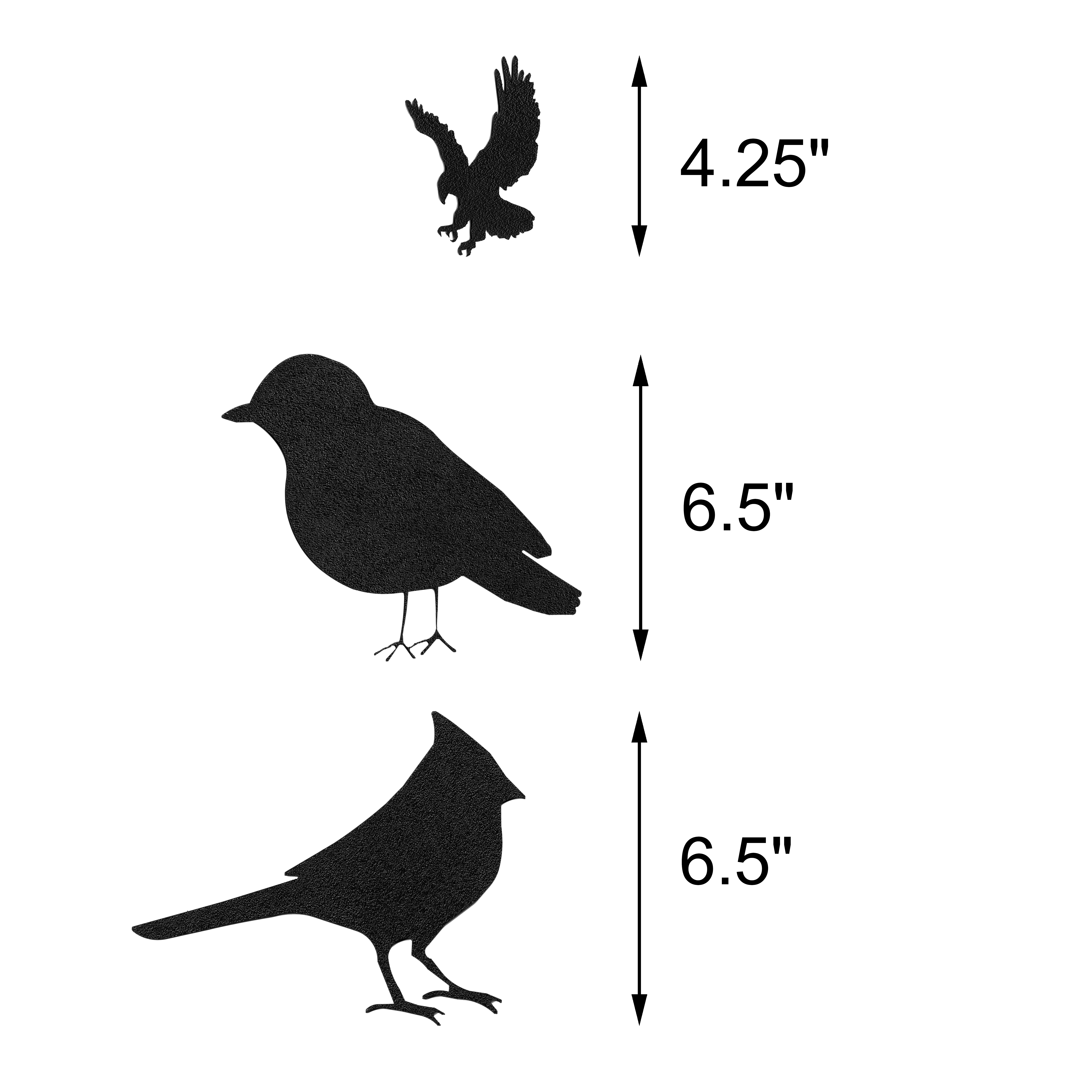 Uniquely Birds Tracing Applique Template Set 3pc