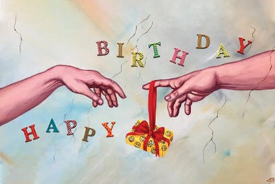 Happy Birthday Art Print by Lena Smirnova | iCanvas