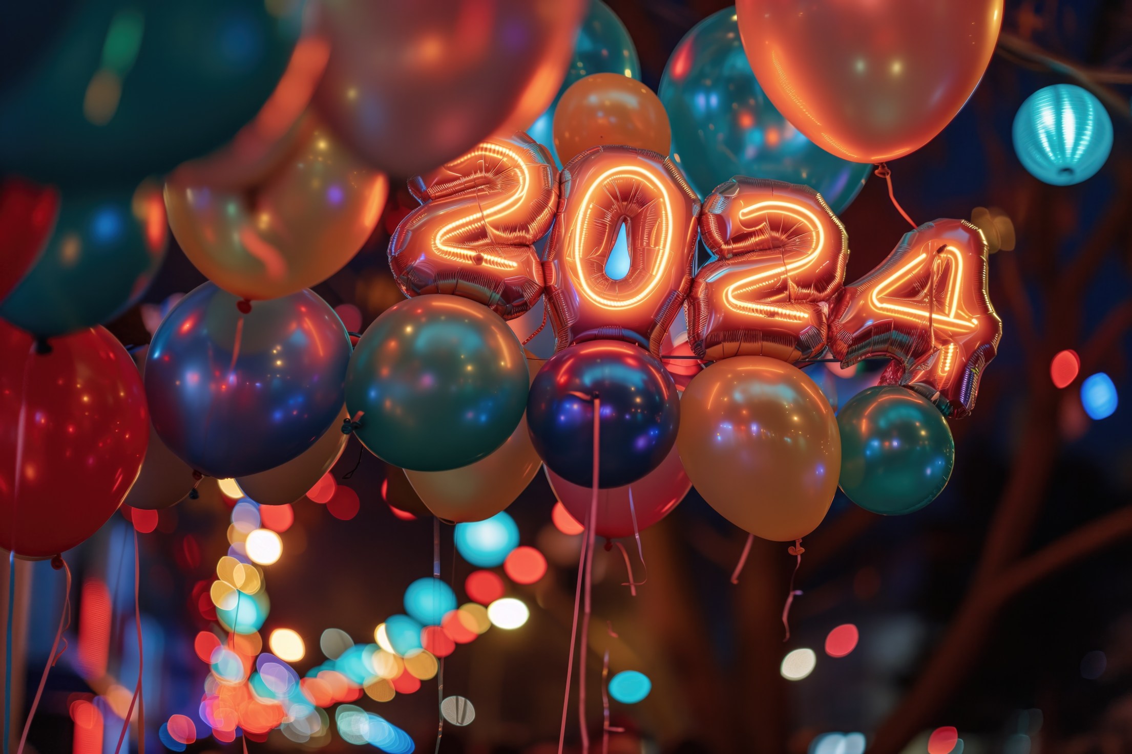 birthday balloons cliparts 2024