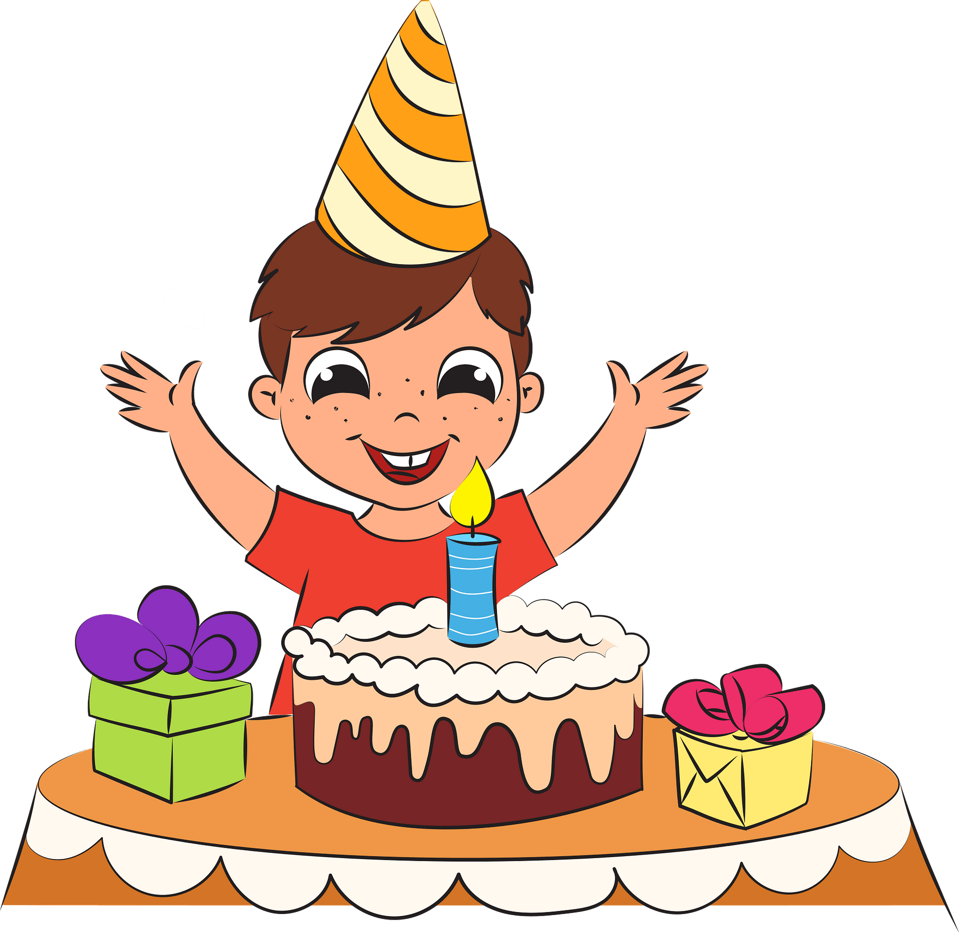 birthday boy clipart