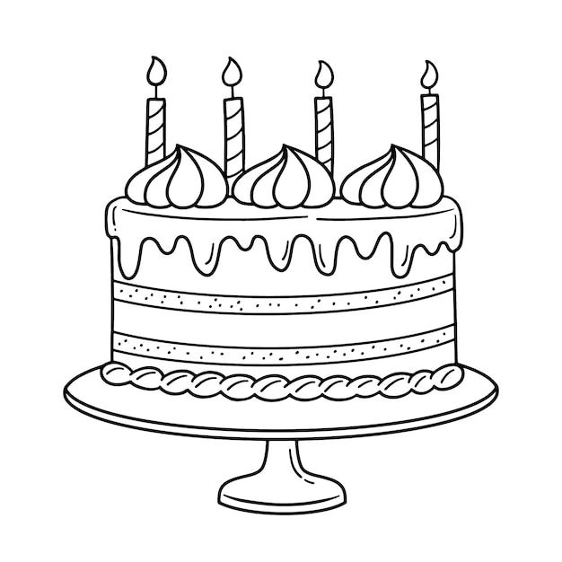 birthday cake clipart