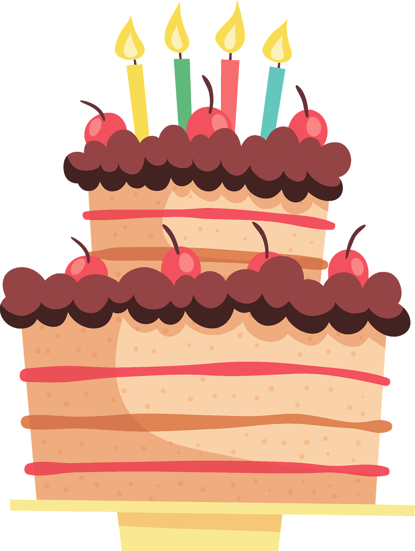 birthday cakes clipart