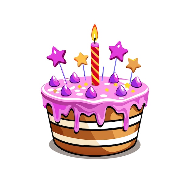 Birthday Cake Clipart Images - Free Download on clipart library
