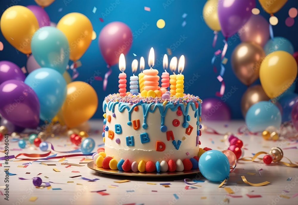birthday cakes images with candles