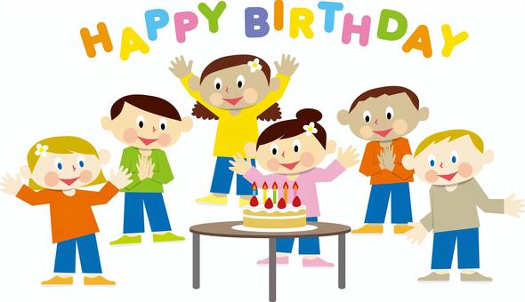 birthday celebration clipart