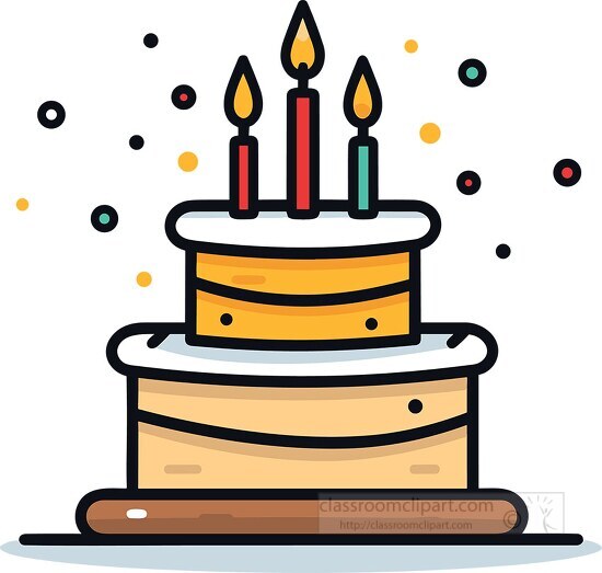birthday cliparts black
