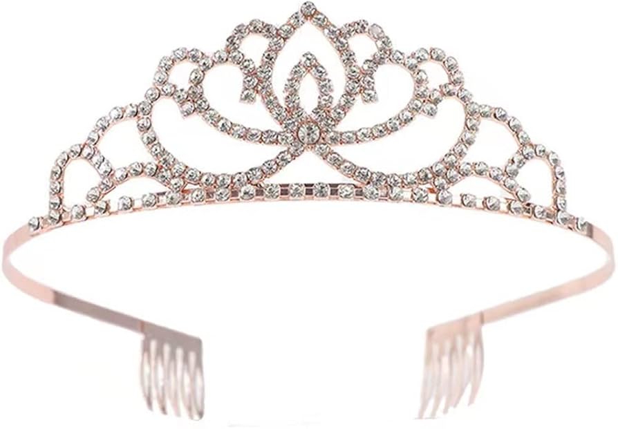 Birthday Crown, Crystal Birthday Tiara, Rhinestone Crowns with Birthday for  Girls, Birthday Party Hair Accessories, Girls Party Accessories, Birthday  ...