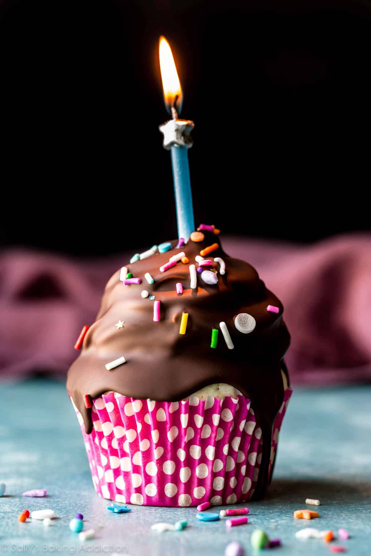 birthday cupcake