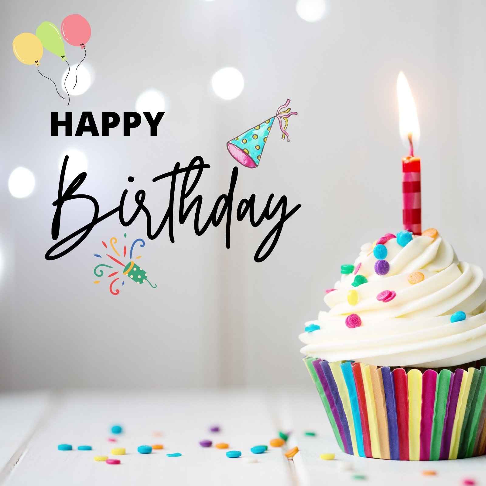 Free and customizable birthday templates