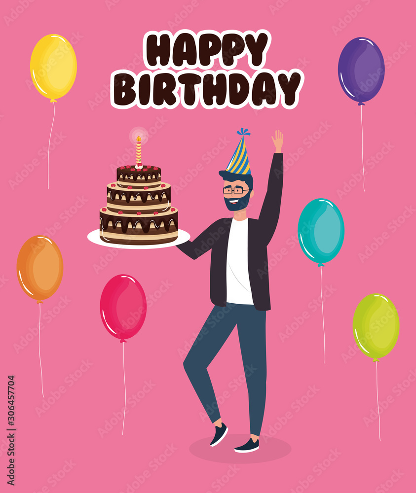 birthday mans