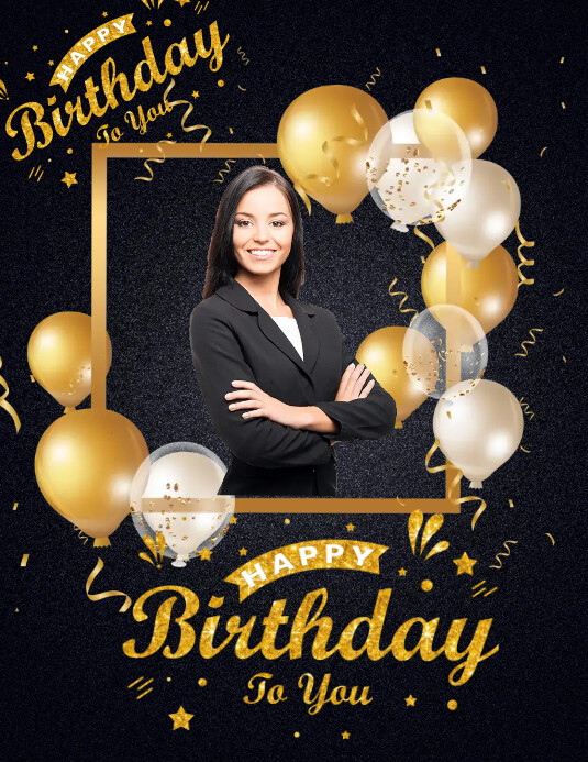 Geburtstag Poster-Vorlage | PosterMyWall