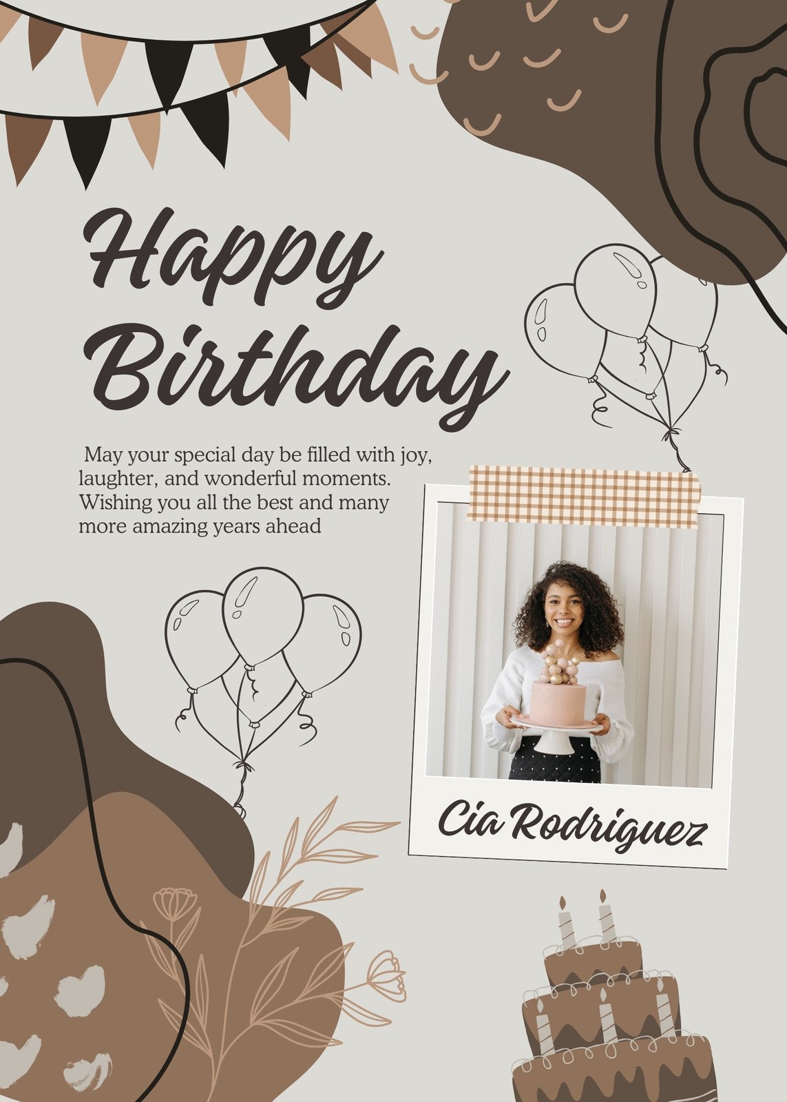 Free and fun birthday poster templates to customize | Canva