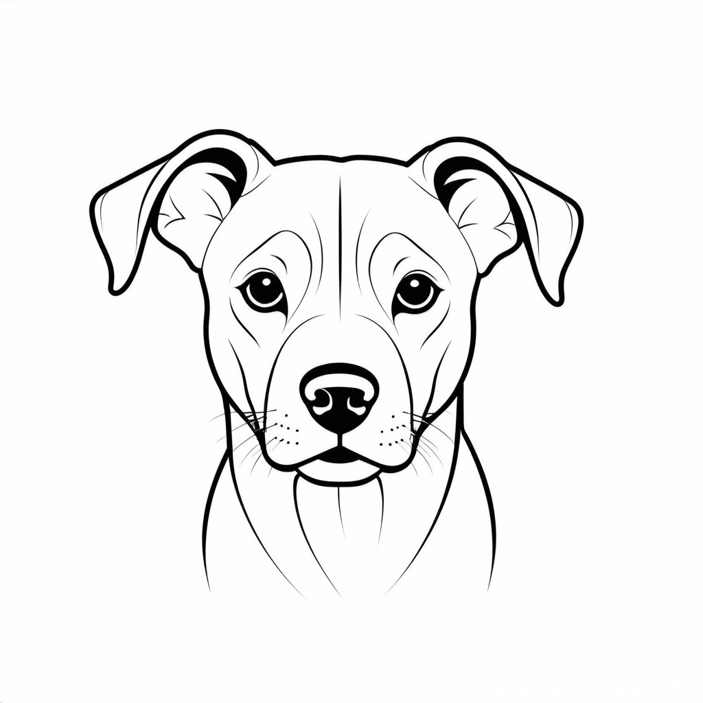 black and white dog clipart 2024