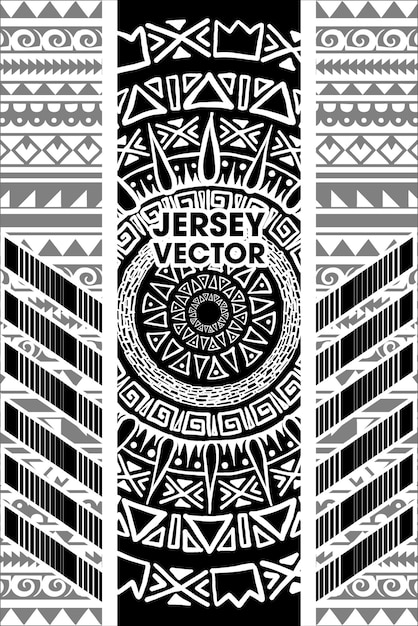 black and white tribal designs