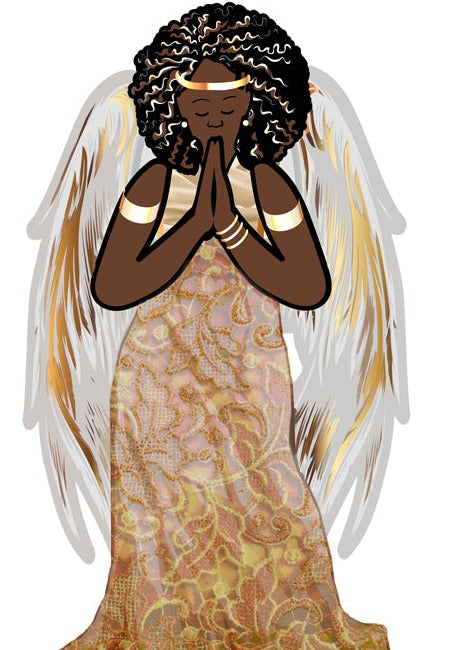 black angel clipart