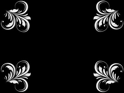 black background cliparts