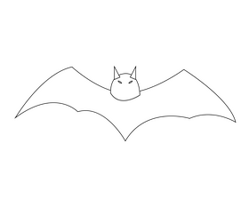 black bat cliparts 2024