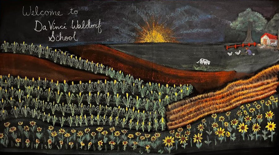 The Role Of Chalkboard Art In The Waldorf Classroom | Da Vinci ...