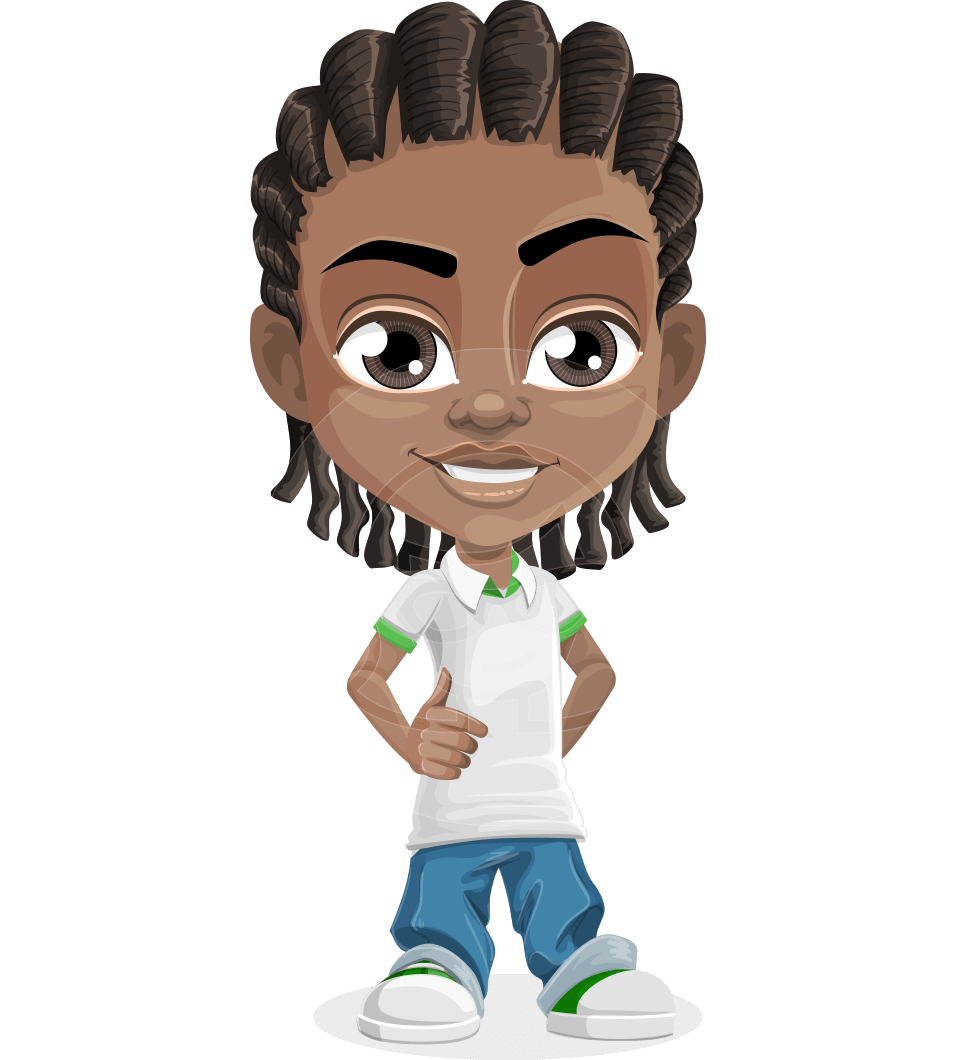 black boy cartoon