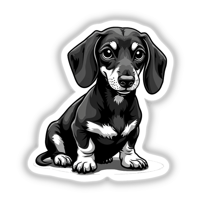 black dachshund cliparts
