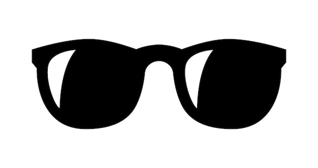 black glasses cliparts