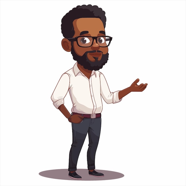 black man clipart