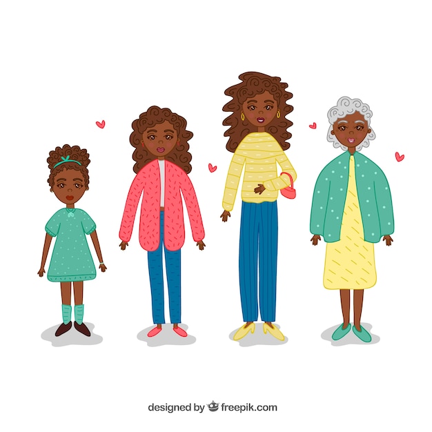black mother cliparts