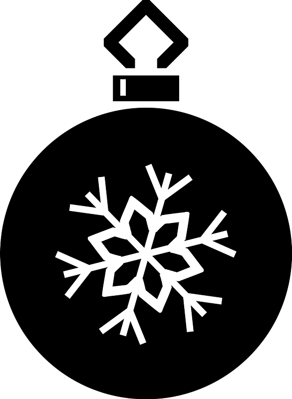 black ornament cliparts
