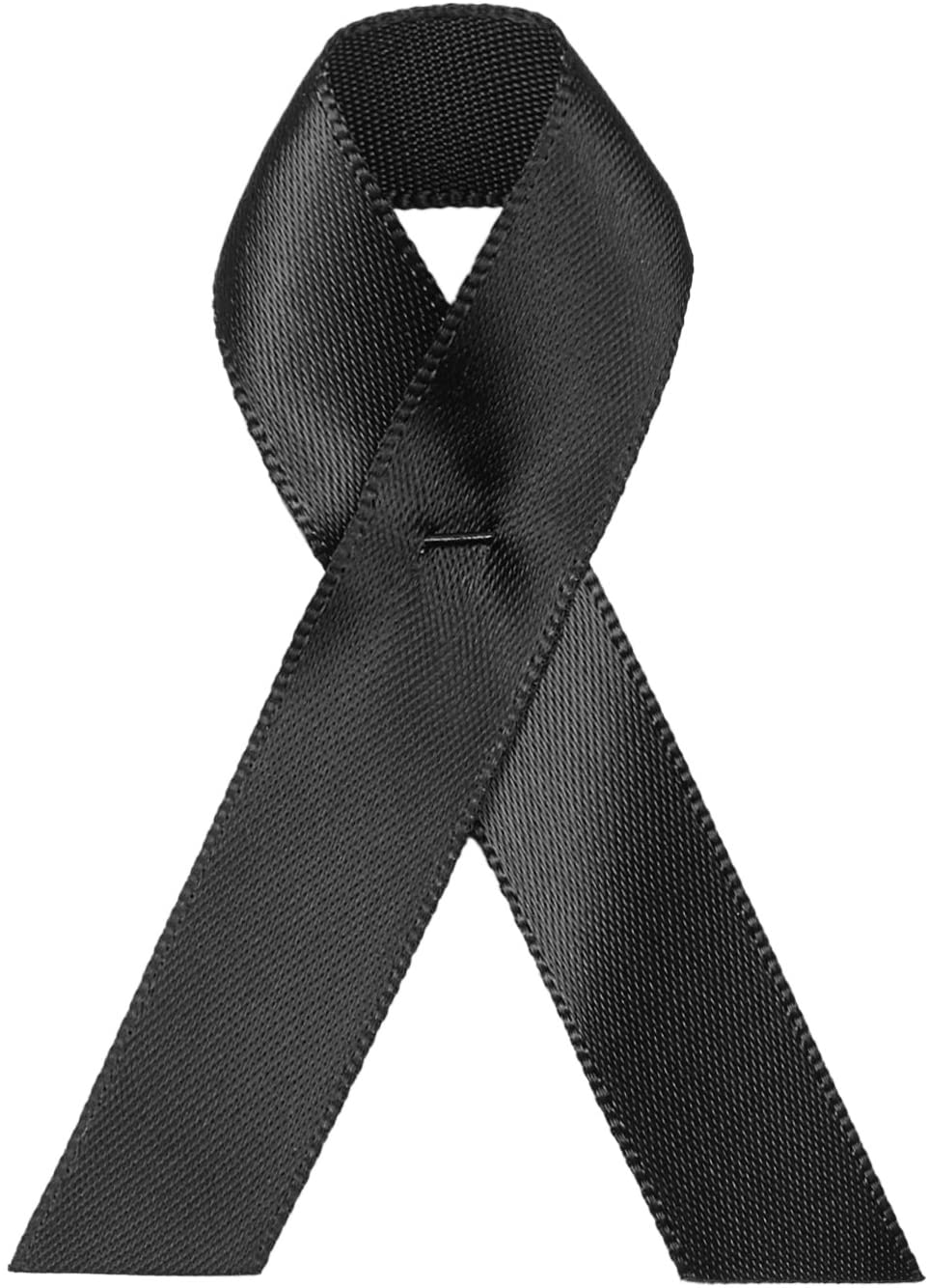 Schleifenparadies - mourning ribbon, black ribbon, button