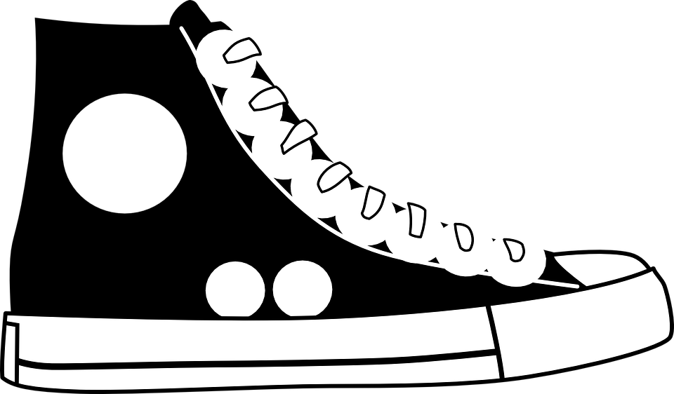 black shoes cliparts 2024