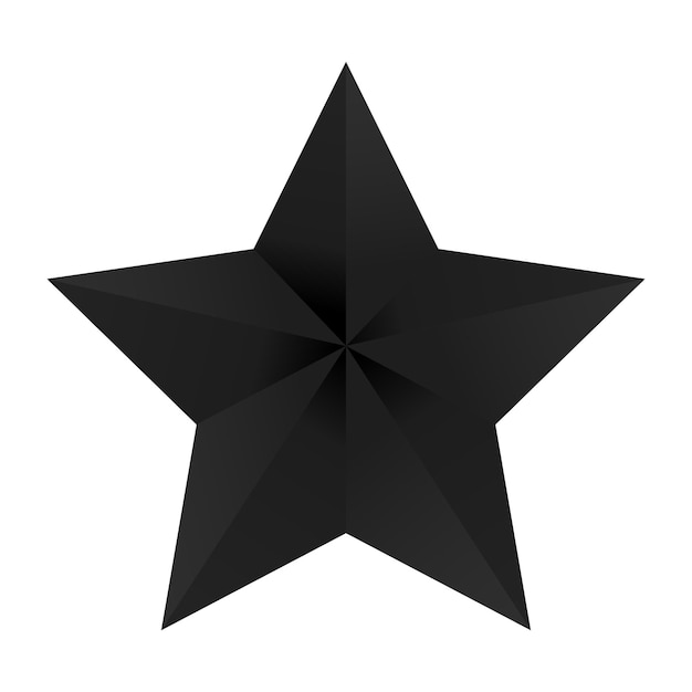 black stars clipart