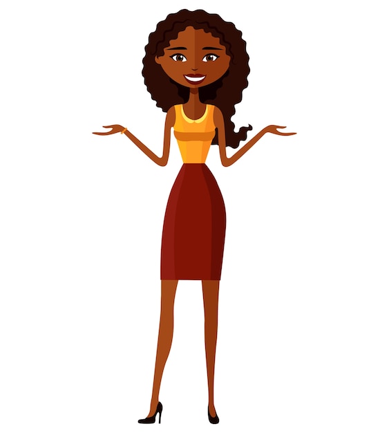 black woman clipart