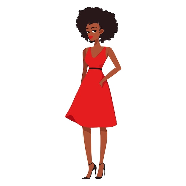 black woman clipart