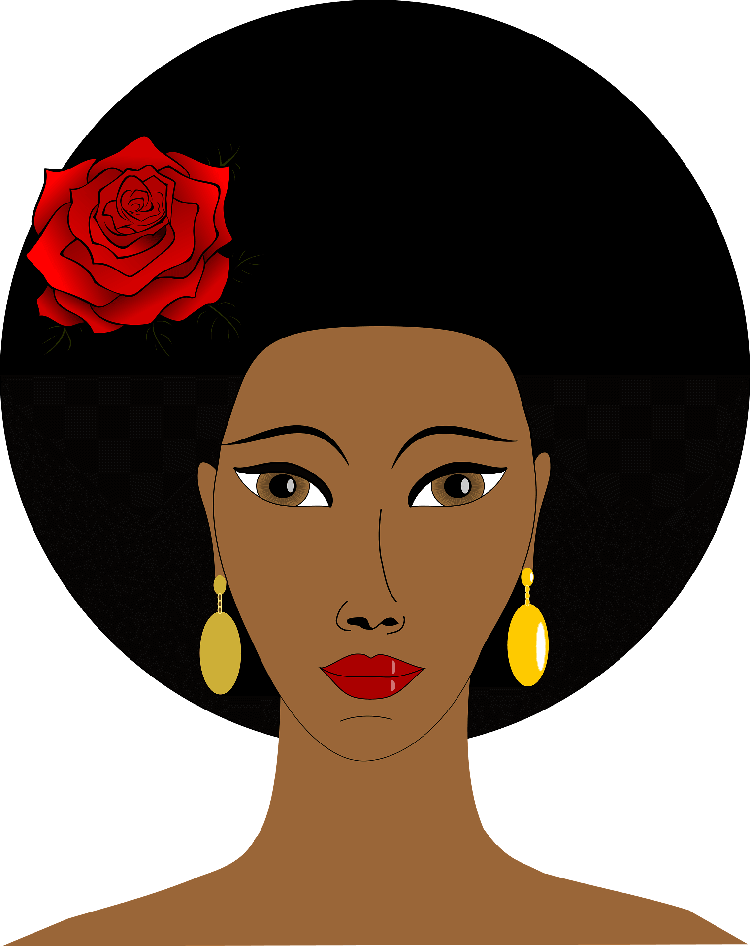 black women cliparts