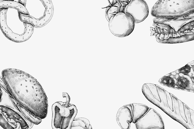 blank food cliparts 2024