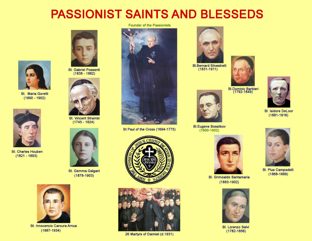 Our Passionist Saints and Blessed