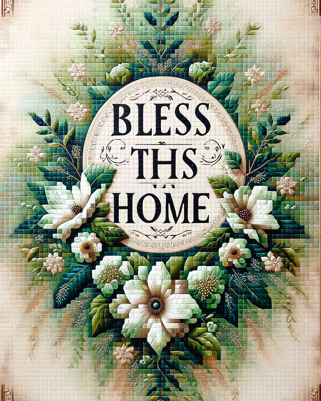 Diamond Painting - Blesss this home